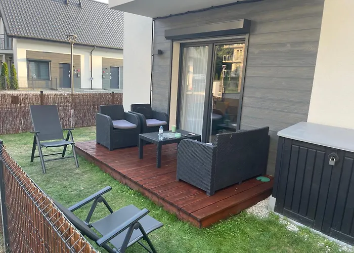 Horizon Park 1 - Balkon Taras I Parking Διαμέρισμα Dziwnówek